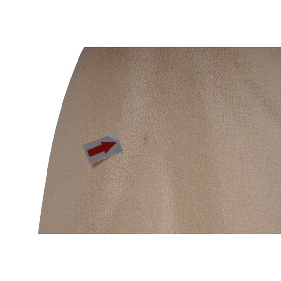 Christian Dior Vintage 2000's Shawl Lapel Fringe Blazer US 10 FR 42 Cream Wool - Picture 14 of 16